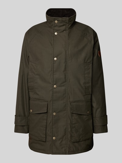 Gant Jacke mit Stehkragen Modell 'DOUBLE DECKER' Oliv 2