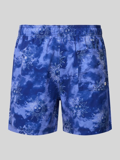 Jack & Jones Badehose mit seitlichen Eingrifftaschen Modell 'MAUI' Dunkelblau 3