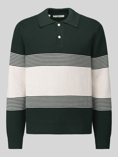 Selected Regular Fit Pullover aus reiner Baumwolle Dunkelgruen 2