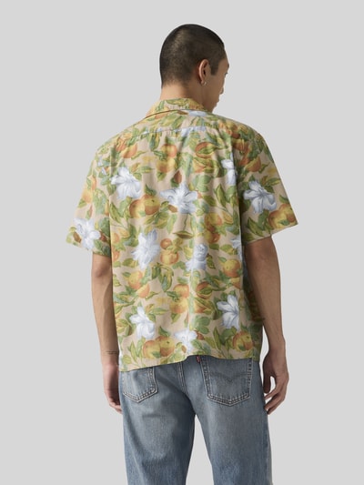 Levi's® Regular Fit Freizeithemd mit Allover-Print Beige 5