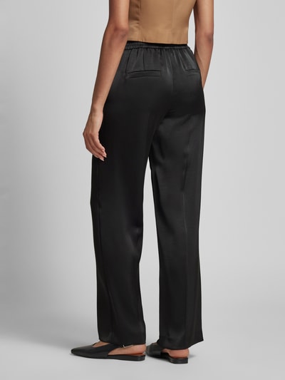 Marc Cain Stoffen broek met elastische band Zwart - 5