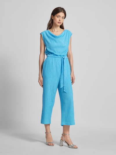 s.Oliver BLACK LABEL Jumpsuit mit Strukturmuster Hellblau 1