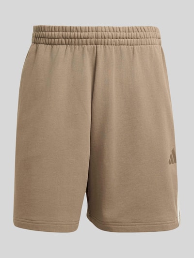 adidas Sportswear Szorty dresowe w kroju relaxed fit z czystej bawełny Beżowy 2