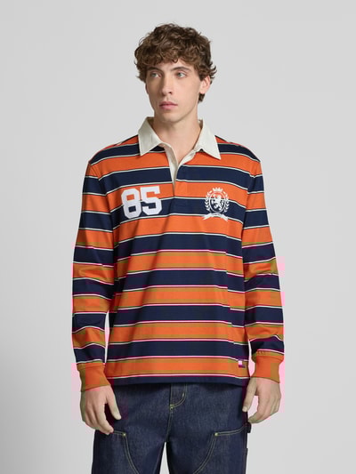 Tommy Jeans Relaxed fit poloshirt van puur katoen Oranje - 4