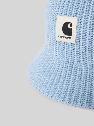 Carhartt Work In Progress Kapelusz z detalem z logo model ‘Paloma’ Jasnoniebieski 2