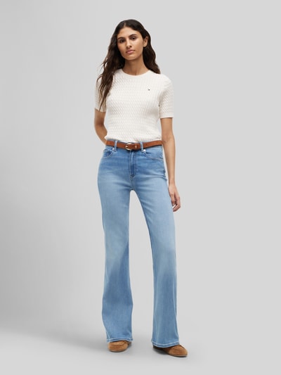 Tommy Hilfiger Bootcut-Jeans aus Baumwoll-Mix Modell 'FLARE KATY RW' Hellblau 1