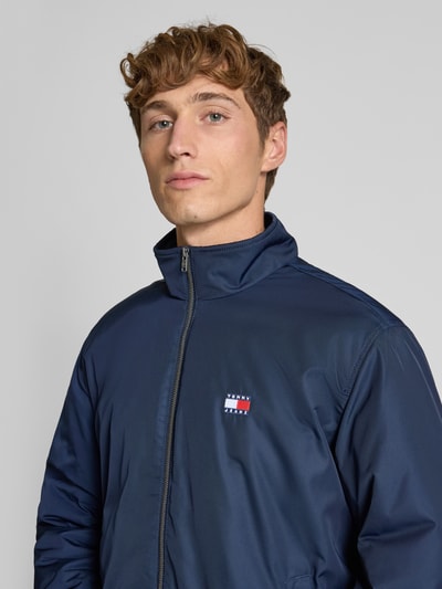 Tommy Jeans Relaxed Fit Bomberjacke mit Stehkragen Marine 3