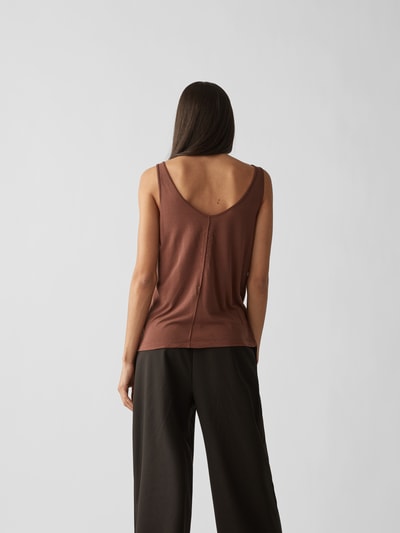 Rick Owens Tanktop mit U-Ausschnitt Hellblau 5