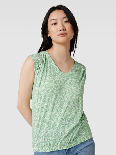 OPUS T-shirt van viscose, model 'Sower' Lichtgroen - 3