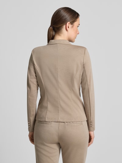 FREE/QUENT żakiet o kroju slim fit z dodatkiem wiskozy model 'NANNI' Szarobrązowy 5