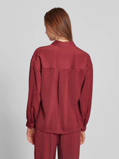 B.Young Regular fit overhemdblouse met overhemdkraag, model 'Idona' Bordeaux - 5