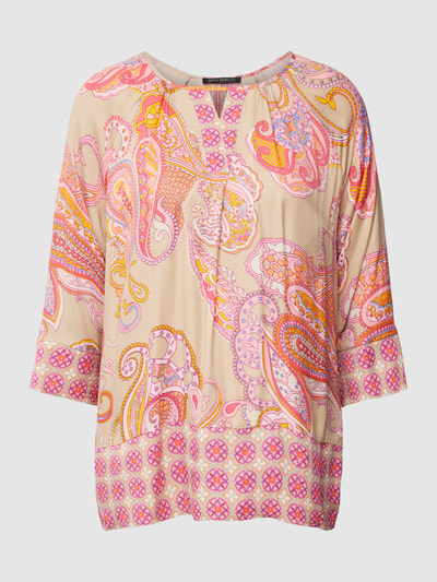 Betty Barclay Bluzka ze wzorem paisley Camel 2