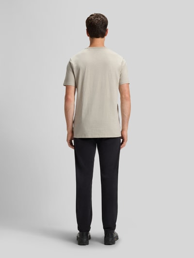 BOSS Orange Regular Fit T-Shirt aus reiner Baumwolle Modell 'TEGOOD' Beige 5