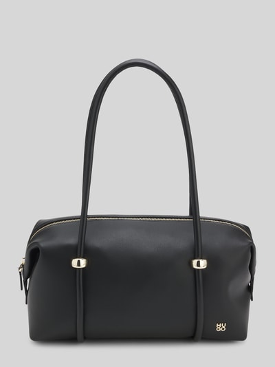 HUGO Henkeltasche mit Logo-Detail Modell 'Briony_Duffle' Black 2