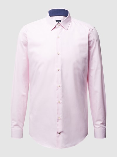 Joop! Slim Fit Slim Fit Business-Hemd aus Oxford Modell 'Pierre' Rose 2