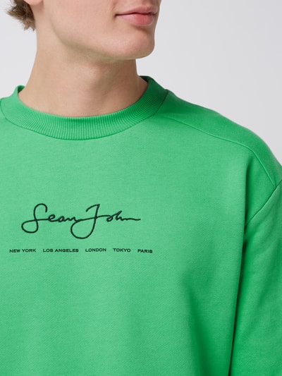 Sean John Sweatshirt van katoen  Grasgroen - 3