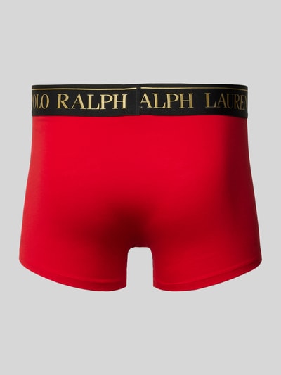 Polo Ralph Lauren Underwear Trunks mit Label-Bund im 2er-Pack Rot 3