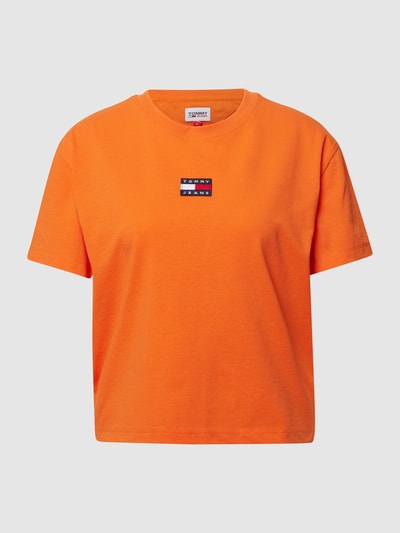 Tommy jeans orange t shirt discount