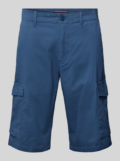 Tommy Hilfiger Cargoshorts mit aufgesetzten Taschen Modell 'JOHN' Blau 2