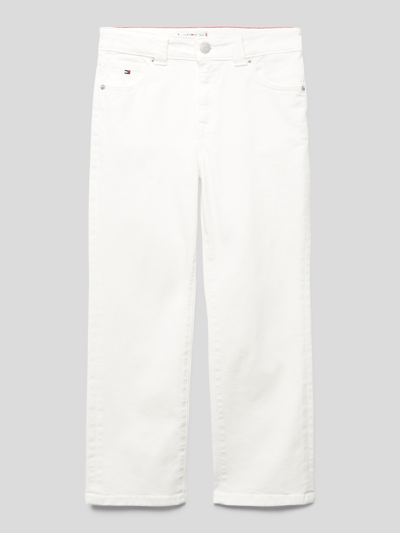 Tommy Hilfiger Teens Jeans met labeldetails, model 'SAIL' Wit - 1