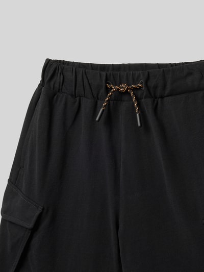 s.Oliver RED LABEL Loose Fit Bermudas mit Cargotaschen Black 2