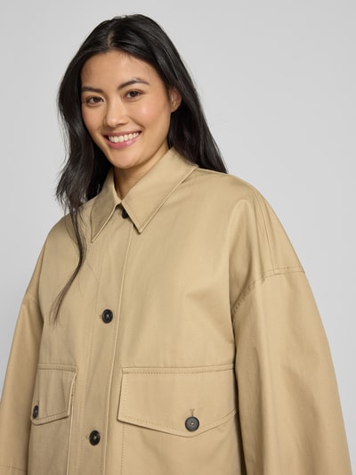 DRYKORN Jacke mit Umlegekragen Modell 'PODINGTON' Camel 3