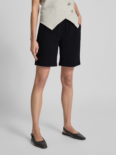 Soyaconcept Relaxed Fit Shorts mit elastischem Bund Modell 'Cissie' Black 4