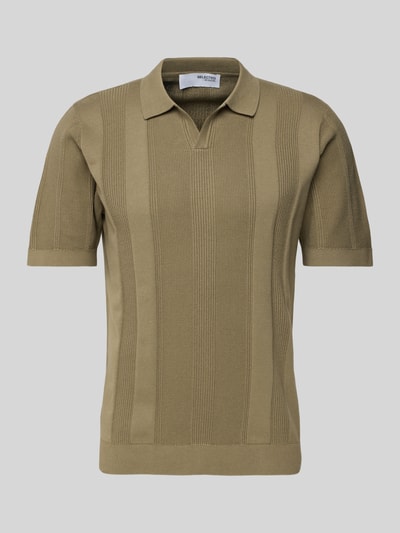 SELECTED HOMME Poloshirt aus Baumwolle Modell 'CHANNING' Hellgruen 2