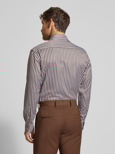 ETERNA Modern Fit Business-Hemd mit Kentkragen  Cognac 5