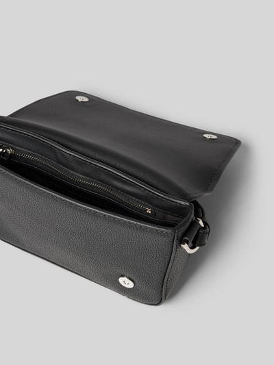 LIEBESKIND BERLIN Handtasche aus reinem Leder mit Label-Detail Modell 'CHUDY' Black 4