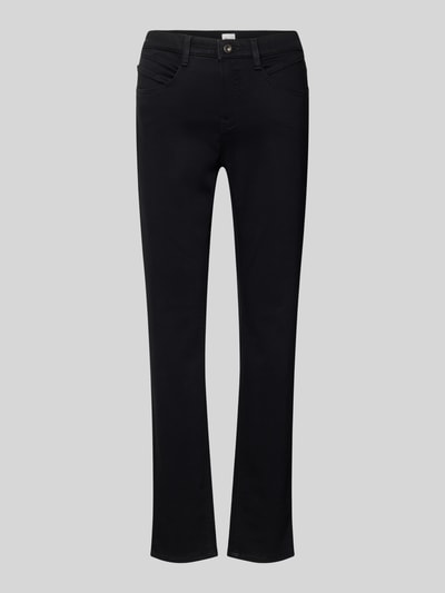 Brax Bootcut Jeans mit Label-Patch Modell 'MARY' Black 1