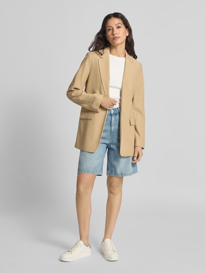 Jake*s Casual Blazer mit Reverskragen Sand 1