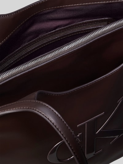 CK Calvin Klein Shopper mit Logo-Prägung Dunkelbraun 3