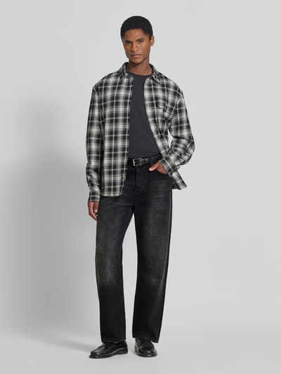 Antony Morato Wide Fit Jeans aus reiner Baumwolle Modell "JAMES" Anthrazit 1
