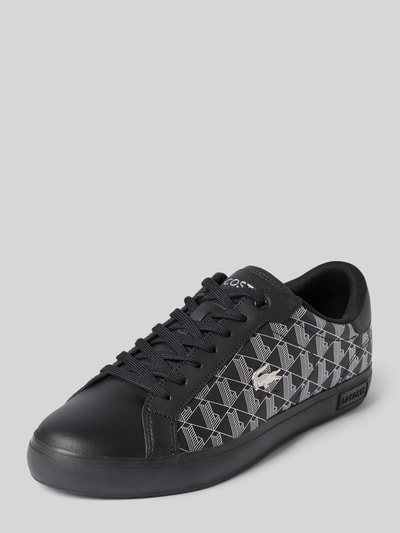 Lacoste Sneaker aus echtem Rindsleder BLACK 1