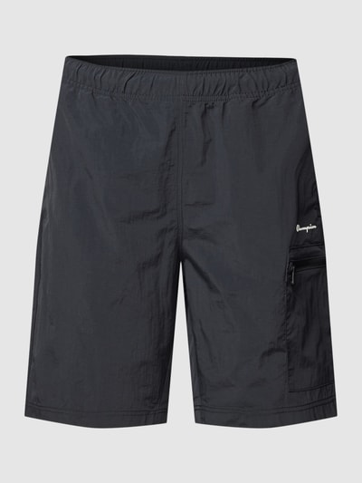 Champion Bermuda mit Label-Print Black 2