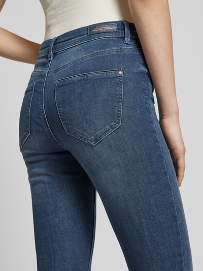 Only Skinny Fit Jeans mit Label-Patch Modell 'WAUW' Jeansblau 3