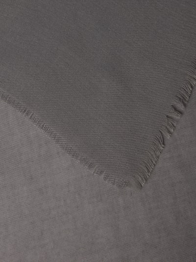 Fraas Sjaal met gerafelde boorden Middengrijs gemêleerd - 2