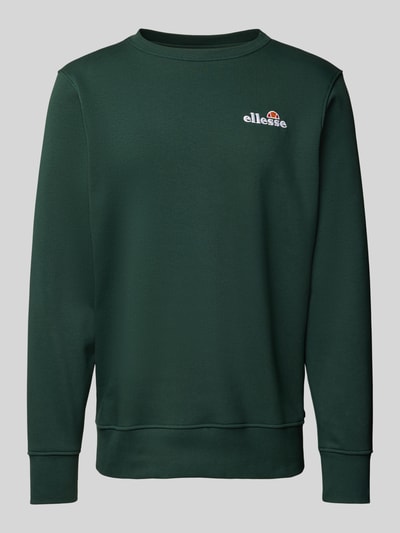 Ellesse Sweatshirt mit Label-Stitching Modell 'Fierro' Dunkelgruen 1