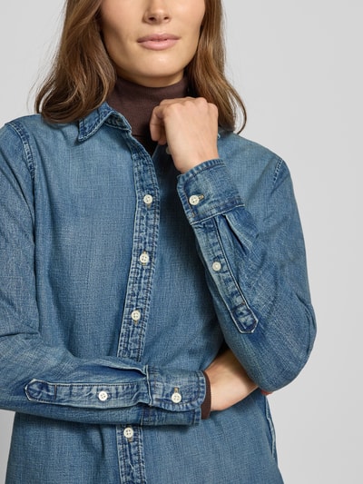 Lauren Ralph Lauren Regular Fit Jeansbluse Modell 'JAMELKO' Jeansblau 3
