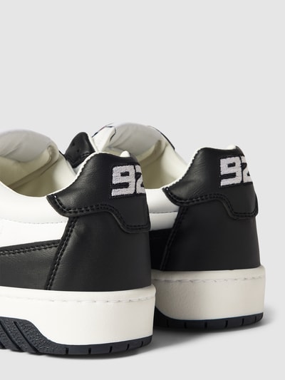 Review Sneaker mit Label-Details Black 3