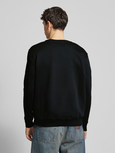 Alpha Industries Sweatshirt met labelprint Zwart - 5