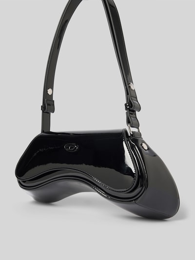 Diesel Shoulder Bag in Leder-Optik Black 3