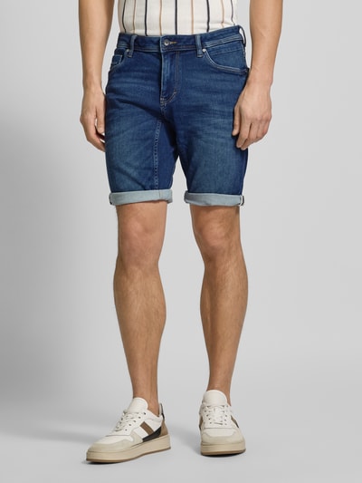 Tom Tailor Regular fit bermuda met 5-pocketmodel Blauw - 4