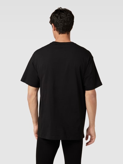 Versace Jeans Couture T-Shirt mit Motiv-Print Black 5