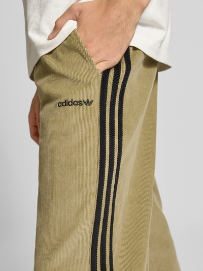 adidas Originals Sweatbroek met elastische band Kaki - 3