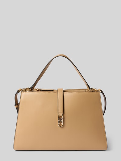 Tommy Hilfiger Henkeltasche mit genarbter Oberfläche Camel 2