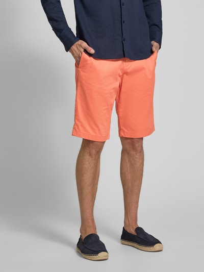 Tom Tailor Denim Regular fit bermuda's van katoenmix Oranje - 4