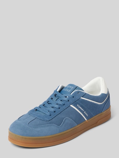 Tommy Jeans Sneaker aus Leder Modell 'THE GREENWICH SUEDE' Hellblau 1