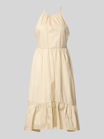 ARMANI EXCHANGE Sukienka midi z wpuszczanymi kieszeniami Piaskowy 2